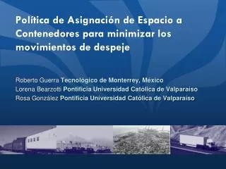 Roberto Guerra Tecnológico de Monterrey, México