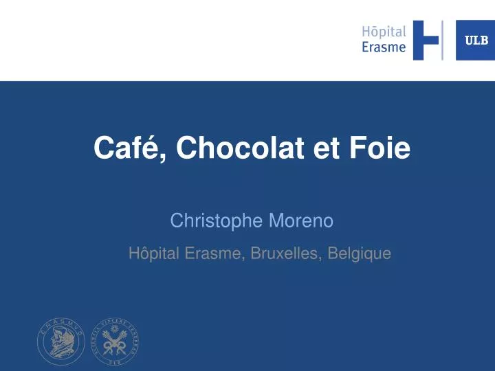 caf chocolat et foie