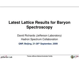 Latest Lattice Results for Baryon Spectroscopy
