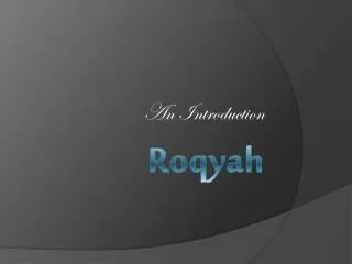 Roqyah