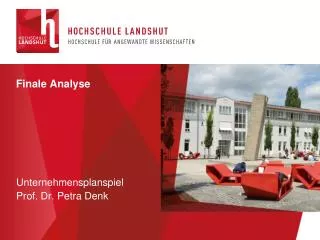 finale analyse