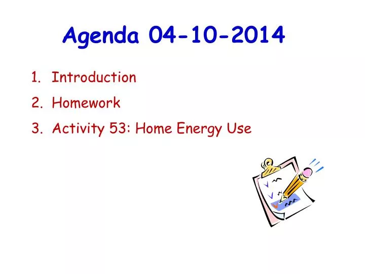 agenda 04 10 2014