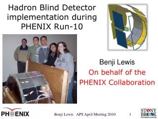 Hadron Blind Detector implementation during PHENIX Run-10