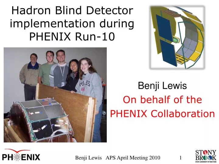 hadron blind detector implementation during phenix run 10