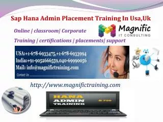 Sap Hana Admin Placement Training In Usa,Uk