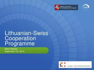 Lithuanian-Swiss Cooperation Programme