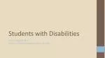 Students with Disabilities - slide 1