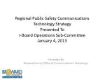 Enhancing Regional Public Safety Communications Technology in Broward County - slide 1
