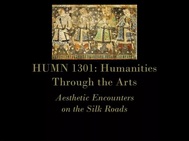 humn 1301 humanities through the arts