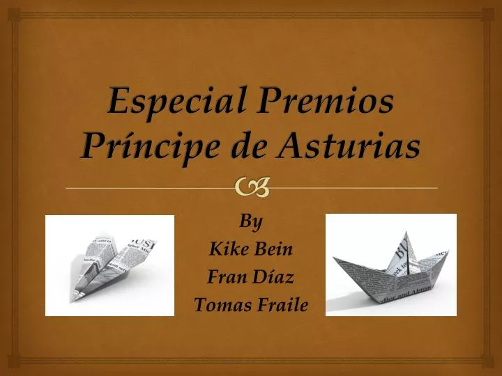 especial premios pr ncipe de asturias