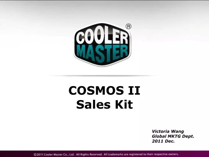 cosmos ii sales kit