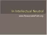 The Importance of Intellectual Engagement in Christian Faith - slide 1
