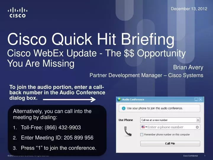 cisco quick hit briefing cisco webex update the opportunity you are missing