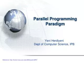 Parallel Programming Paradigm