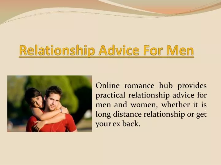 relationship advice for men
