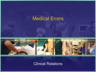 Medical Errors