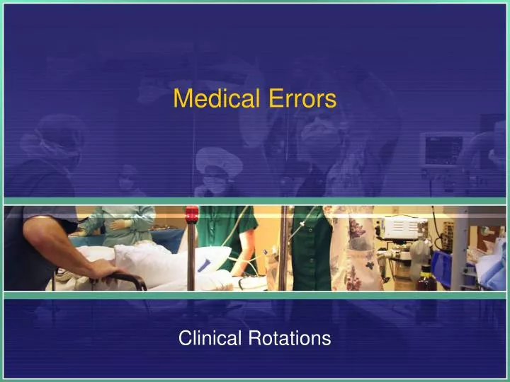 medical errors