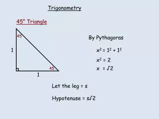 By Pythagoras