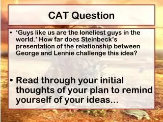 CAT Question