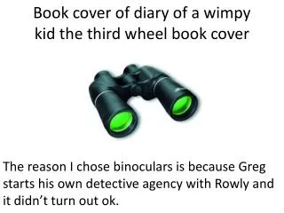 Book cover of diary of a wimpy kid the third wheel book cover
