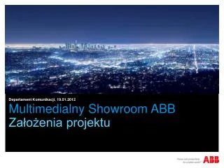 Multimedialny Showroom ABB