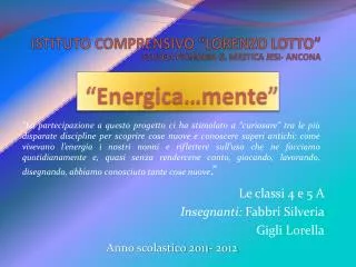 energica mente