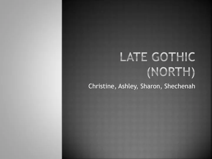 late gothic north