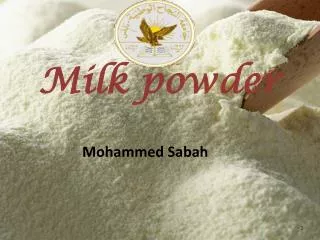 Milk powder