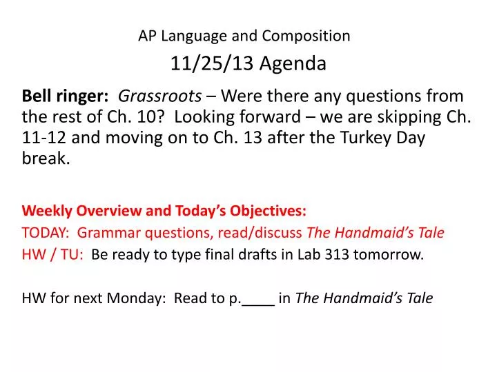 ap language and composition