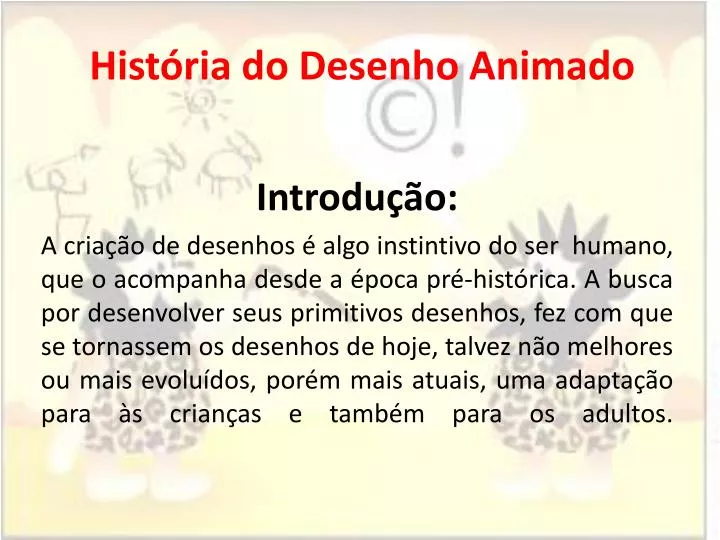 hist ria do desenho animado