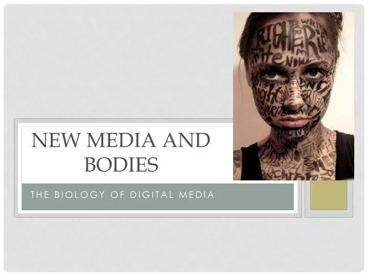 new media and bodies