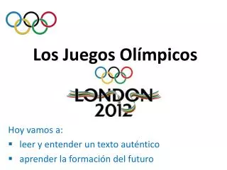 los juegos ol mpicos