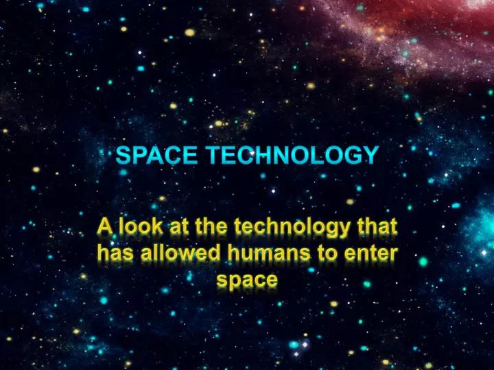 space technology