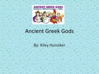 Ancient Greek Gods