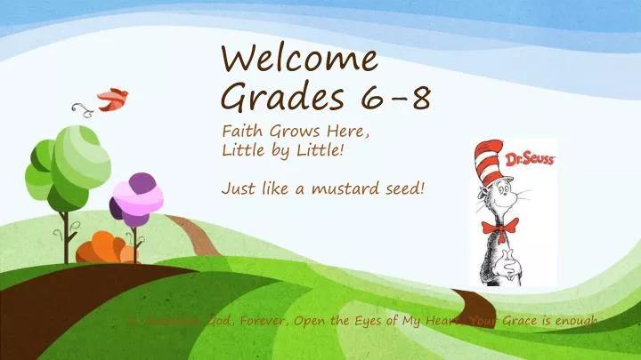 welcome grades 6 8