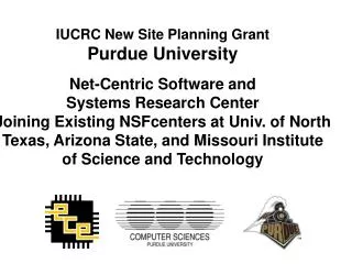 Industry and Purdue and NSF