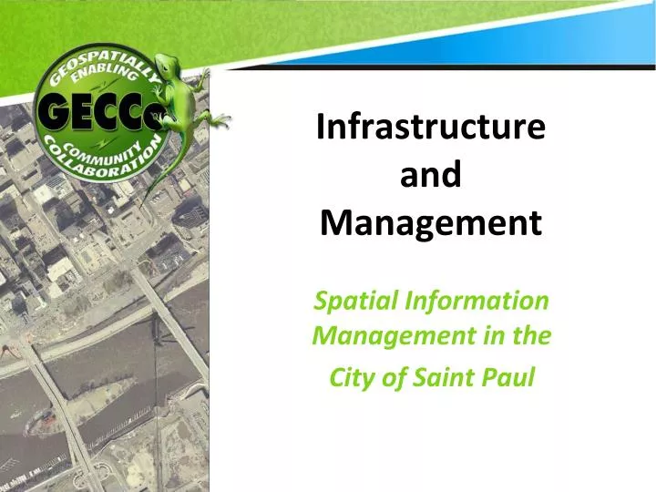 infrastructure and management