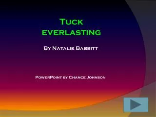 Tuck everlasting