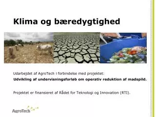 klima og b redygtighed
