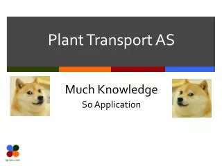 Plant Transport AS