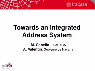 Towards an integrated Address System