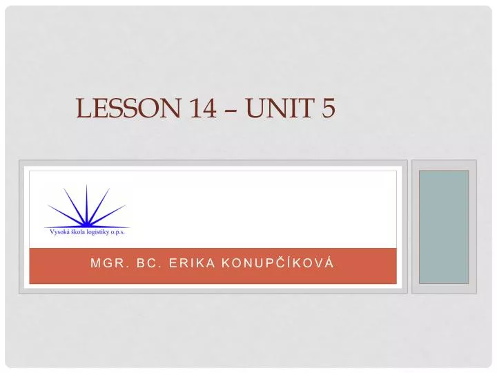 lesson 1 4 unit 5