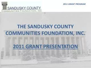 2011 GRANT PROGRAM