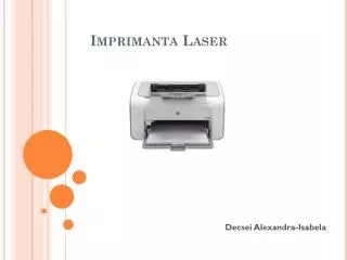 Imprimanta Laser