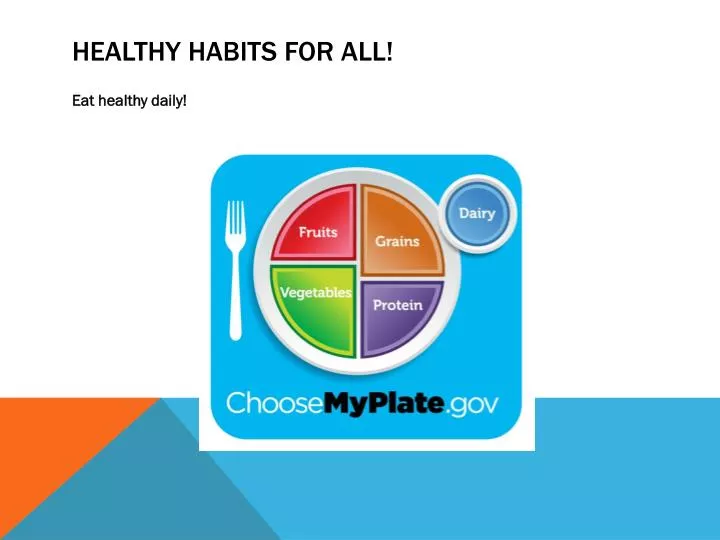 healthy habits for all