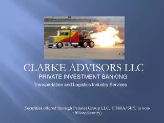 CLARKE ADVISORS LLC