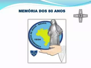 mem ria dos 80 anos