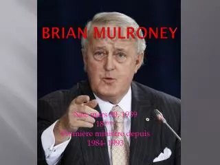 brian m ulroney
