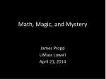 Math, Magic, and Mystery - slide 1