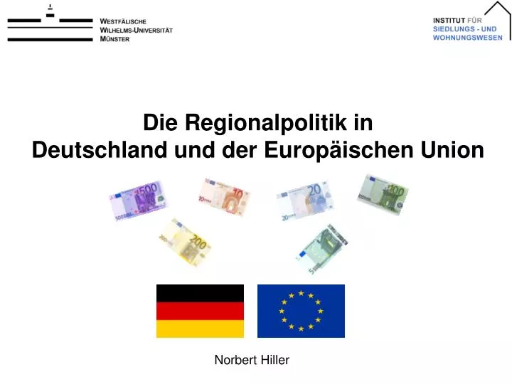 die regionalpolitik in deutschland und der europ ischen union